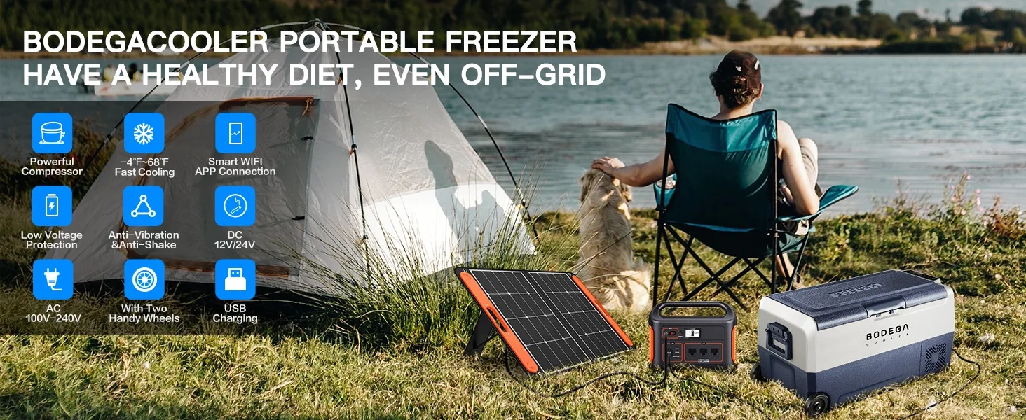 BODEGACOOLER 12 Volt Car Refrigerator