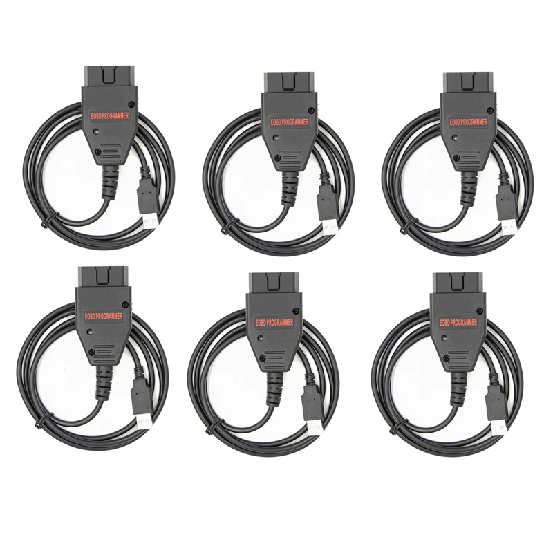 

6X Eobd2 Flasher Galletto 1260 Cable Auto Chip Tuning Interface Remap Flasher Programmer Tool