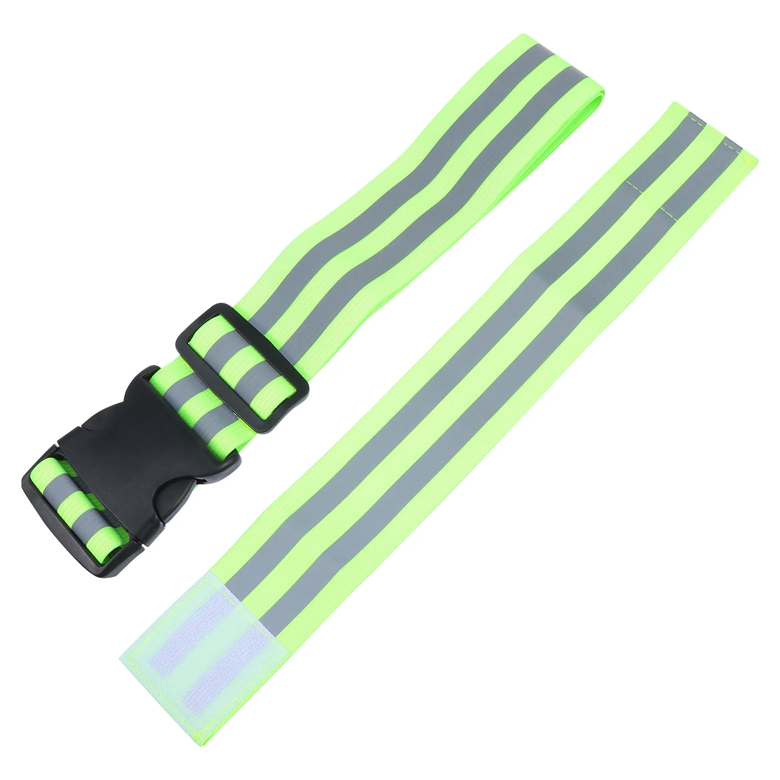 

2 Pcs Elastic Band Reflective Armlet Excersize Bike Running Safety Belt Night Vest