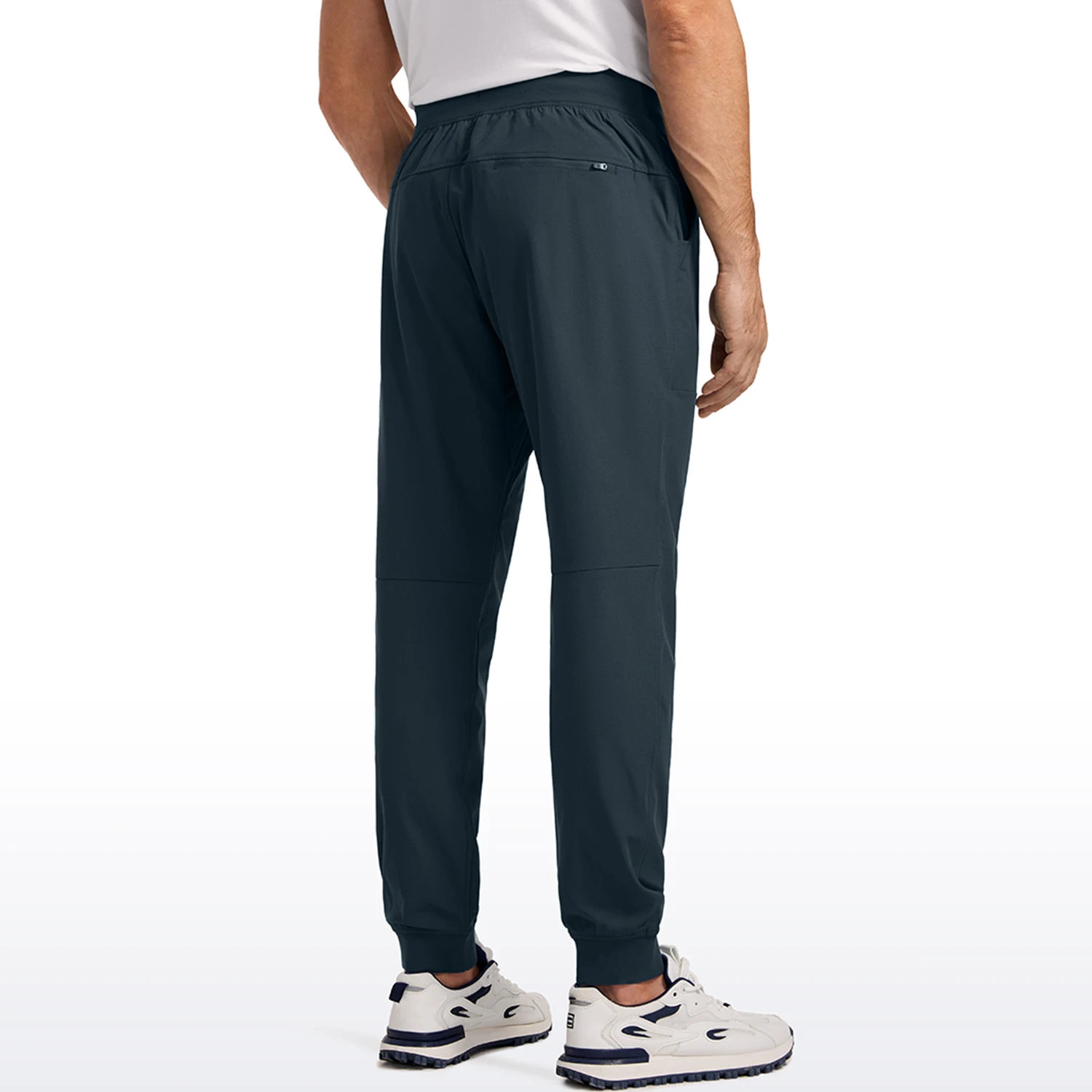 CRZ YOGA Golf Joggers Pants Men 30'' Quick Dry Lightweight Stretch Work Casual Joggers Pockets casual sports pants