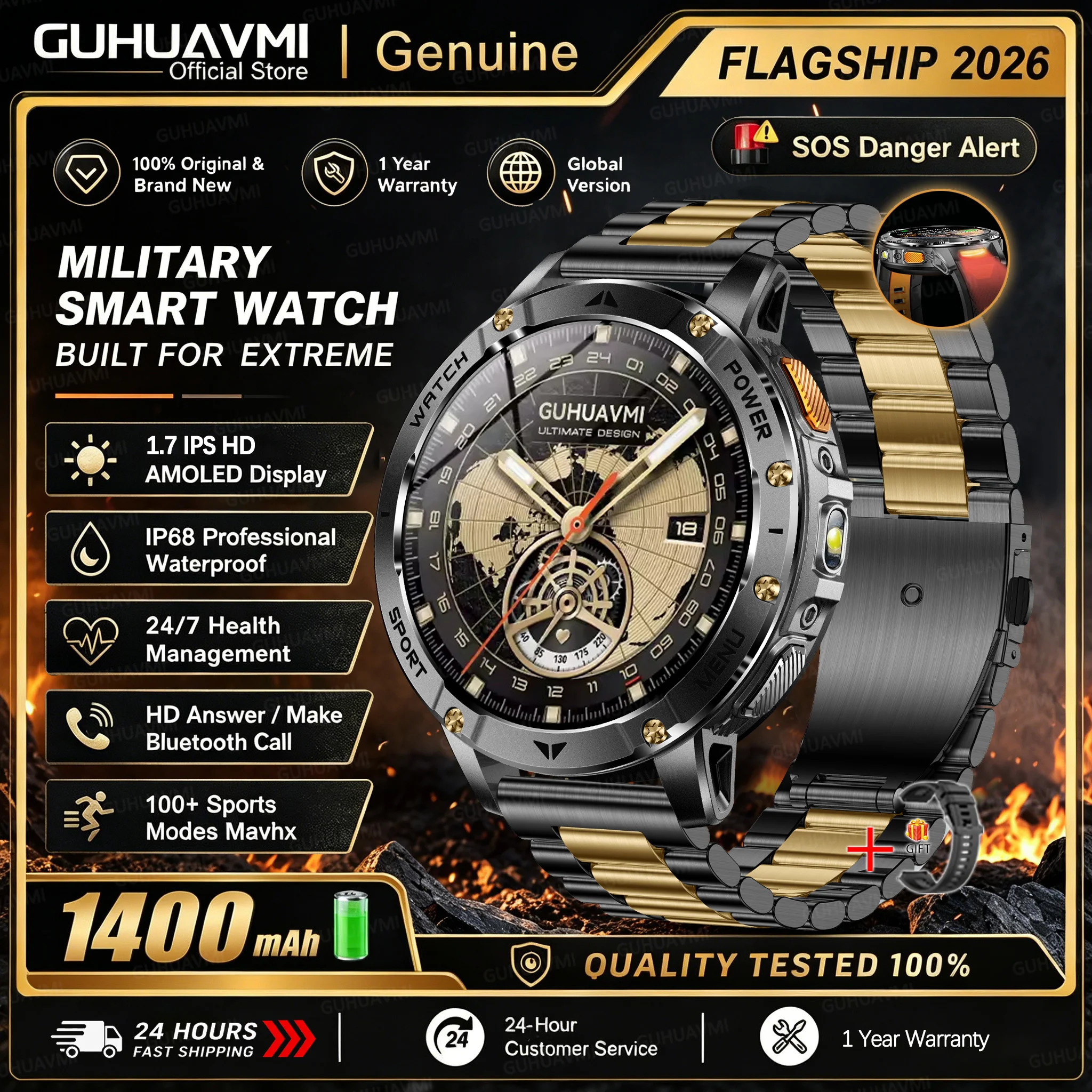 Black Gold Steel