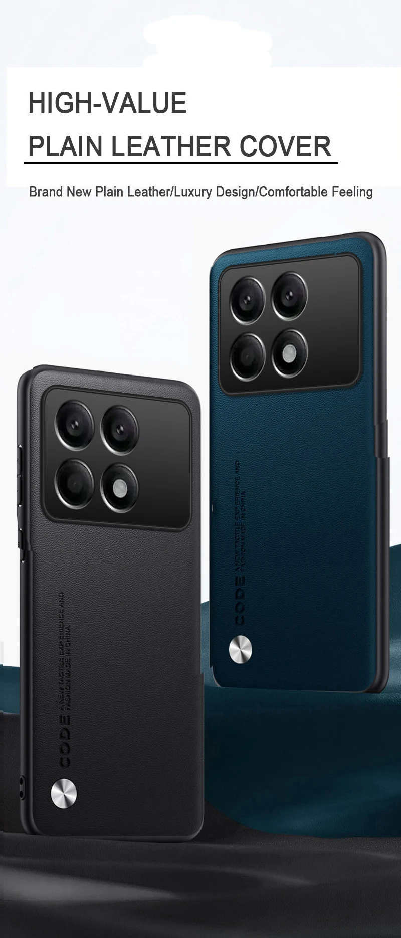 Silikónové puzdro na telefón Xiaomi K70E Pro, obyčajné, kožené, pre Redmi K70, matný nárazník, nárazuvzdorný, s mäkkými okrajmi_voghion.com