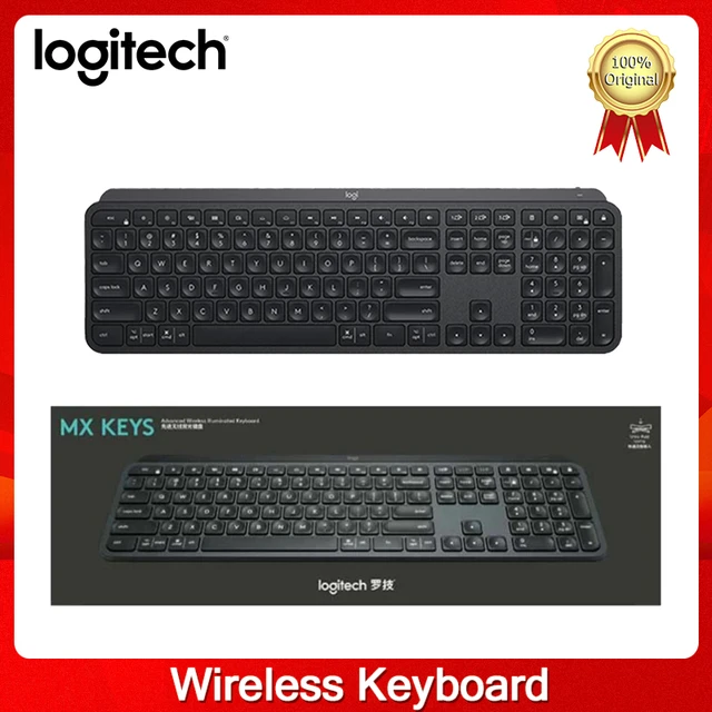 Logitech MX Keys Advanced Clavier sans Fil Rétroéclairé, Bluetooth