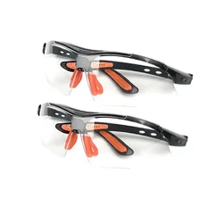 Safety Goggles - Clear, Anti - Splash & Dust - Proof Eyewear (2PCS)