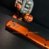 Halloween Limited Edition ULTRATECH MICRO ULTRA TECH EDC Tactical Gear Deep Carving CNC Aluminum Orange Anodization Handle 1