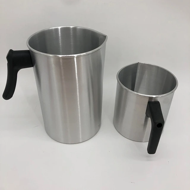 Stainless Steel Pouring Pot Candle Making Wax Melting Jug Pitcher