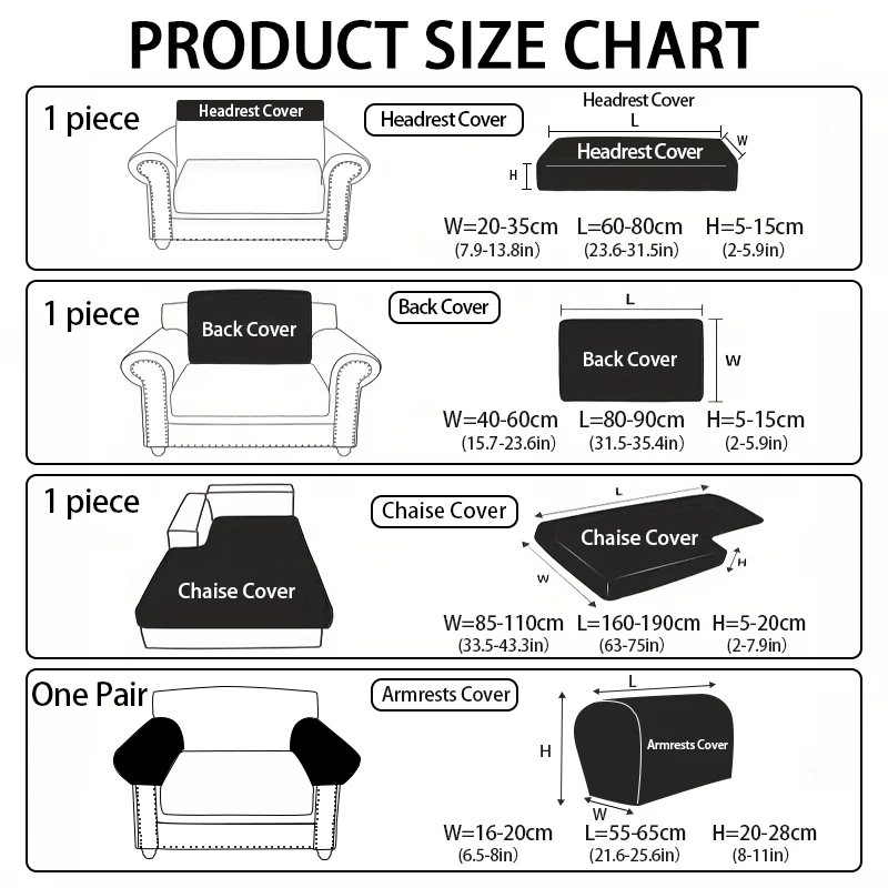 Elastic sofa cover for all seasons, pet friendly, scratch resistant, wear-resistant, anti slip sofa cover, home decoration prote 3