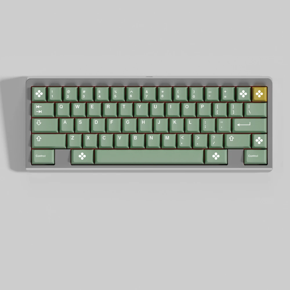 PBT GMK Dandy Keycaps 세트 체리 프로파일 염료 승화 GMK 클론 키 캡 MX 스위치 기계식 키보드 분할 스페이스 바