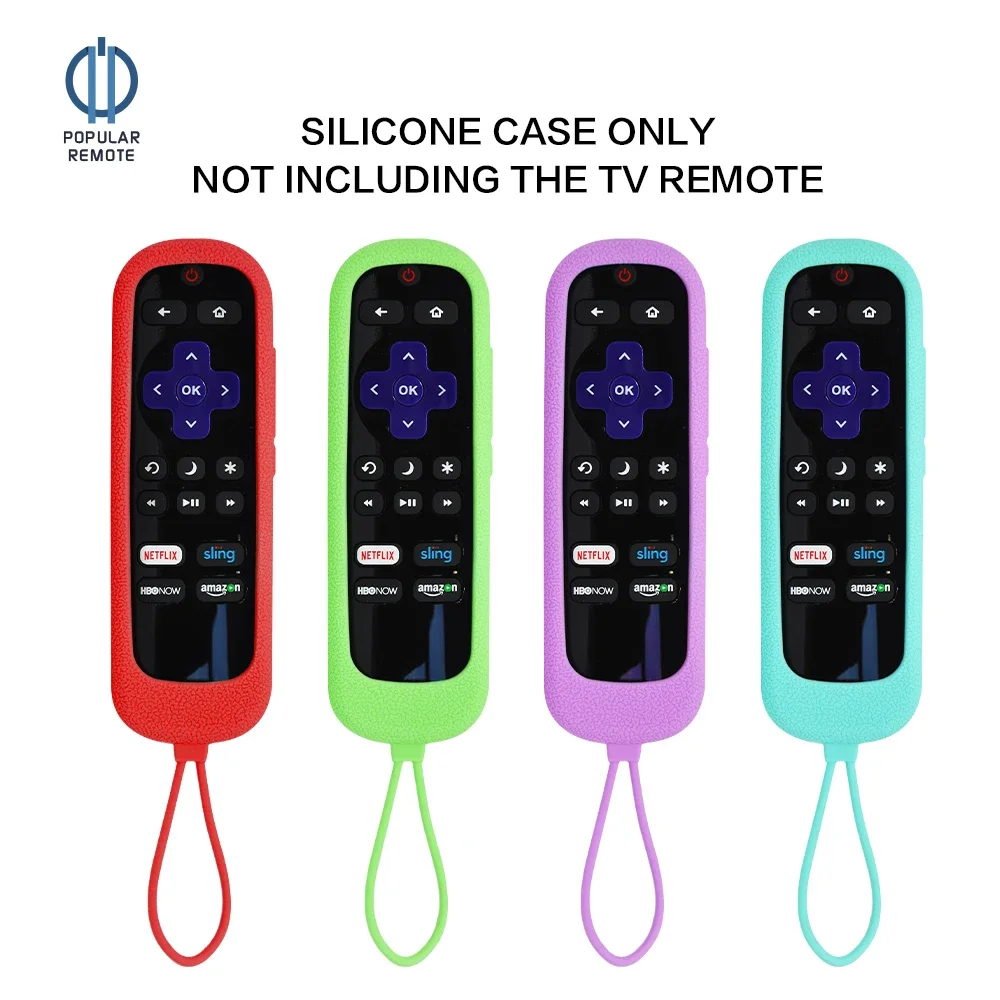 Custodia Remota Roku Per Tcl Roku Tv Steaming Stick Express Silicone Protettivo Sostituzione Della Pelle Glow In The Dark