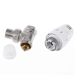 Automatic Thermostatic Radiator Valve Special Angle Valve For Floor Heating Temperature Controller Thermostatic Radiator Valve