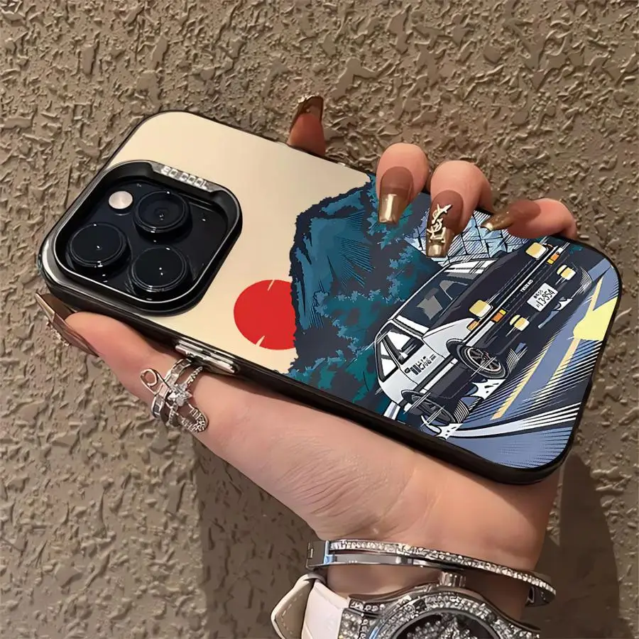 Anime-Inspired Phone Case Featuring I-Initial D Design