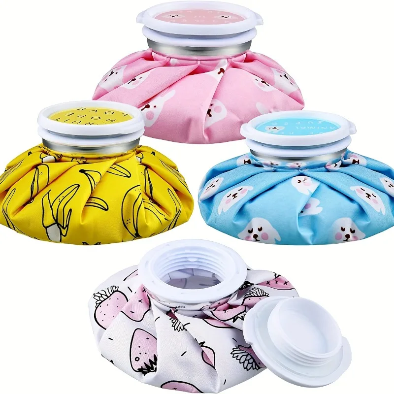 Cartoon Water Filling Cloth Ice Pack Reusable Cute Cold and Hot Therapy Packs Physiotherapy Exercise Physical Cooling Ice Pack cloth ice pack ice pack