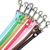 New Dog Leash PU Leather Pets Dog Leash Rope Solid Running Buldog Belt Puppy Cat Dog Harness Lead Leashes for Small Dogs 2