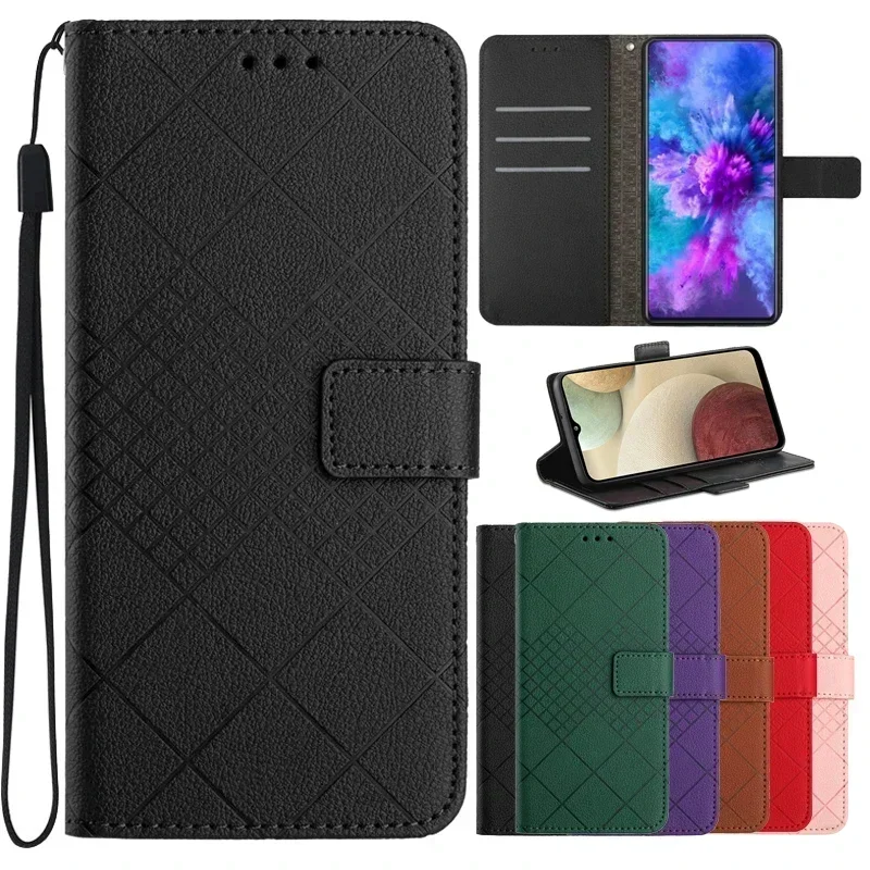 Soft Silicone Leather Wallet Flip Phone Case Cover - Enhanced Protection & Stylish Design