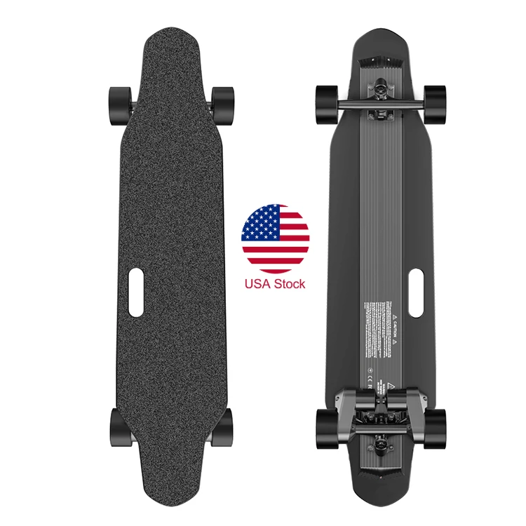 

USA Stock 2000W Dual Belt Motor Kit OEM MOQ 1 PC Fastest 45KMH Electric Longboard Skateboard