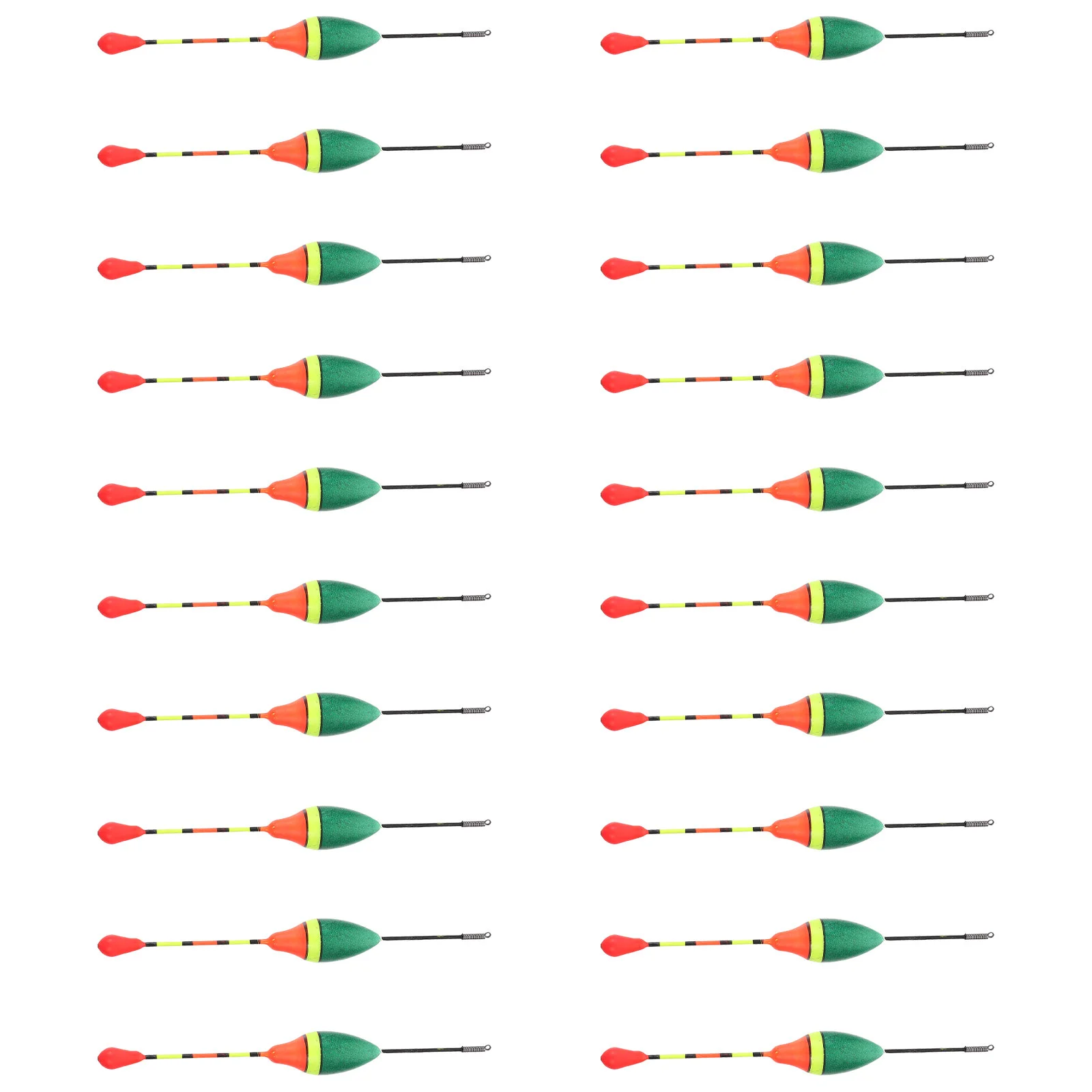 20pcs Fishing Buoys Fishing Tackles Gear for Outside Accessories Floats Tools
