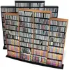 4 Column Tall Cabinet , Quad Width Wall Storage, Black 5