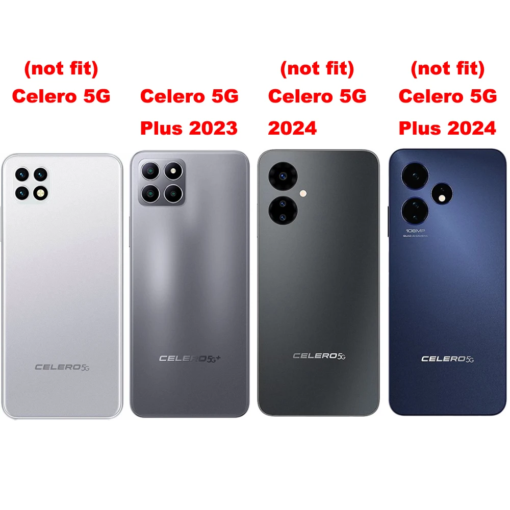 Celero 5G + Plus 충격 방지 견고한 스탠드 전화 케이스 커버 + 강화 유리 용 마그네틱 홀더 링 충격 방지 갑옷 커버