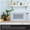 MC77MW Countertop Microwave Oven, 700 Watts, White 3