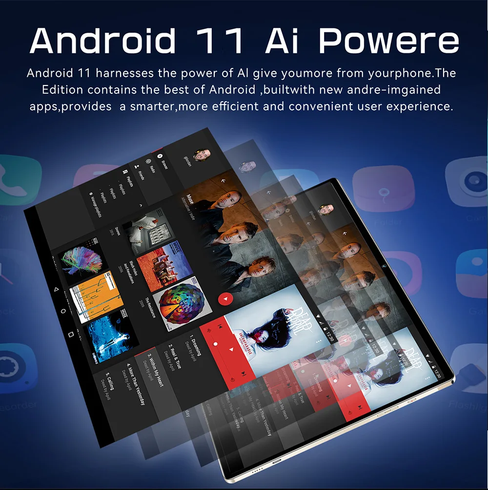 Global Version Nenmone Tab 4G Tablet Android Pad Octa Core 12GB 256GB 7000mAh Battery 10'' Display 16MP Camera 2 In 1 Tablet PC 2