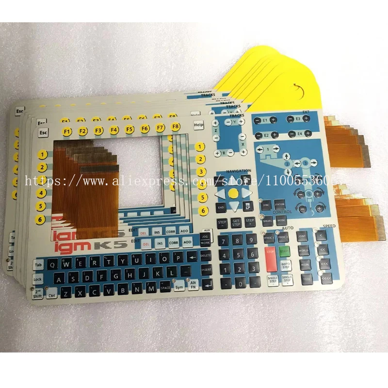 

1pcs IGM K5 IGM-K5 Membrane Keypad Keyboard Switch for ABB IGM K5 IGMK5 Membrane Button