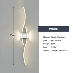 Minimalist LED Wall Sconce - Stylish Decor Lighting (Neutral Light)