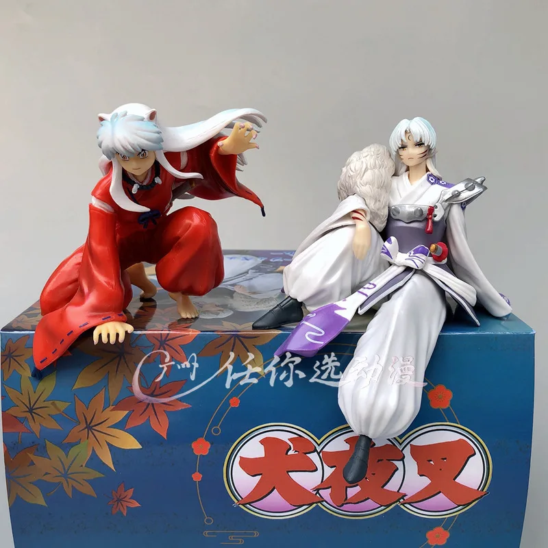FYDZBSL Figura De Anime Inuyasha De 20 Cm – Estatua De PVC Resistente Con Postura Dinámica, Decoración De Escritorio Y Regalo Para Fans Y Coleccionistas De La Serie