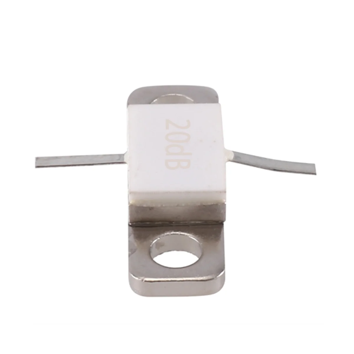 High Power 100W Flanged Attenuator, 20dB, DC-3.0 GHz, 50 Ohms, Low VSWR