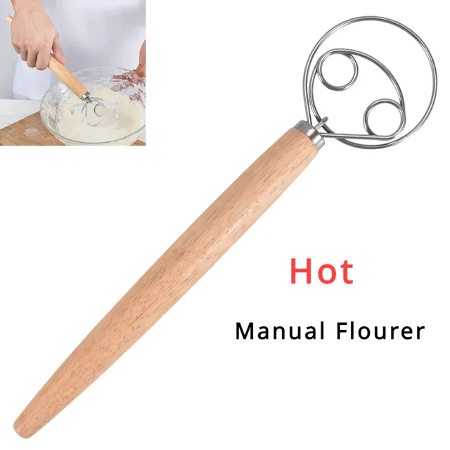 Stainless Steel Danish Dough Whisk 1