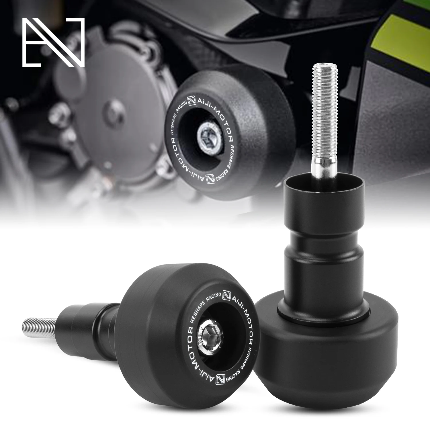 For Kawasaki Ninja ZX-6R ZX6R Motorcycle CNC Frame Sliders Guard Crash