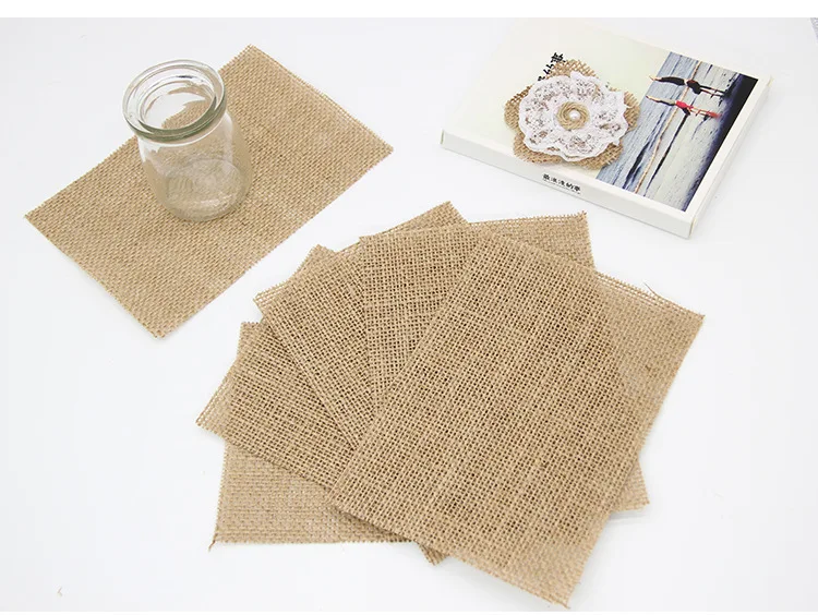 SHTGOI Nastro di iuta da 10 yards/rotolo di 6,3 cm di larghezza, tessuto di iuta colorato, nastro decorativo in lino, nastro di iuta per fai da te, per la festa della mamma