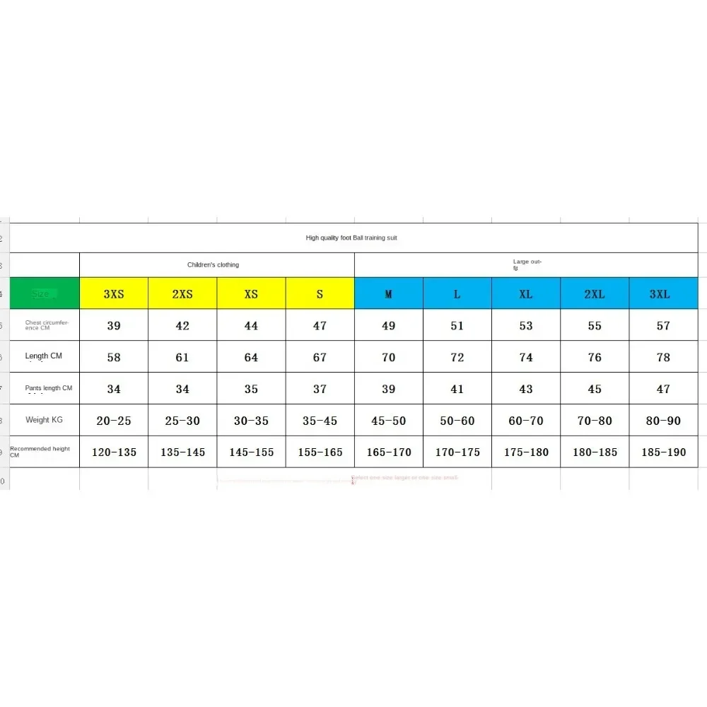 Moisture-wicking Training Clothes Breathable and Comfortable Children's Football Set for Boys Football Kit