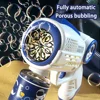 Fully Automatic Bubble Machine Children Toys Electric Soap Blower Electric Bubbles Maker with Lights Kids Gift Party Games 2