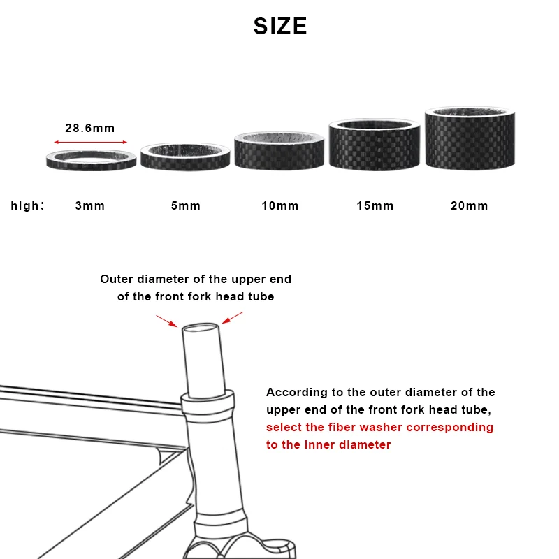 Tube Length Road Bike Steerer Tube Diameter Steerer Length 2025