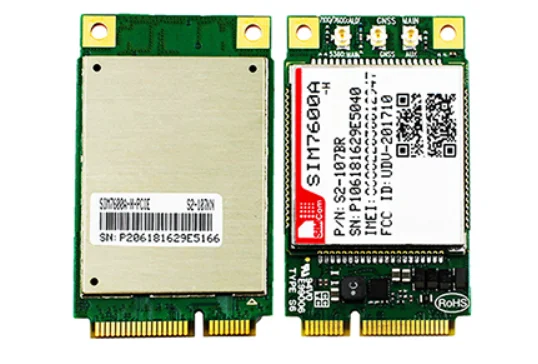 

SIMCOM SIM7600A-H MINI PCIE LTE Cat-4 модуль для Северной Америки LTE-FDD B2/B4/B12 UMTS/HSPA + B2/B5 совместим с HSPA + SIM5360