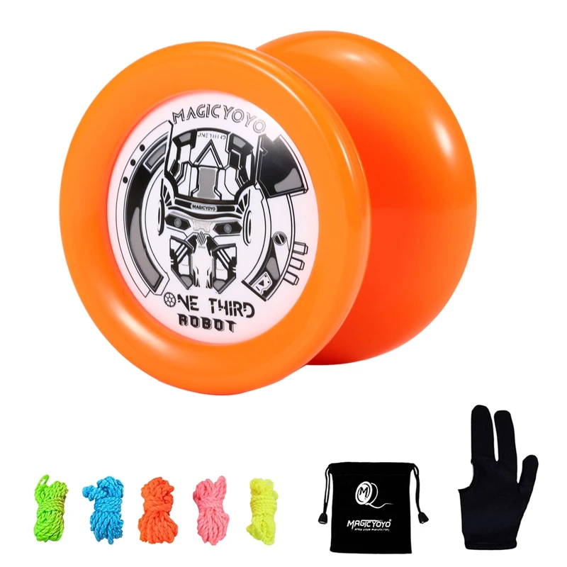 Polar Spekulerer ledsager MAGICYOYO Looping Yoyo Responsive D2 One Third Ball Bearing Yoyo Axle,Super Durable  Yoyo+5 Strings+Yoyo Glove+Yoyo Bag - AliExpress