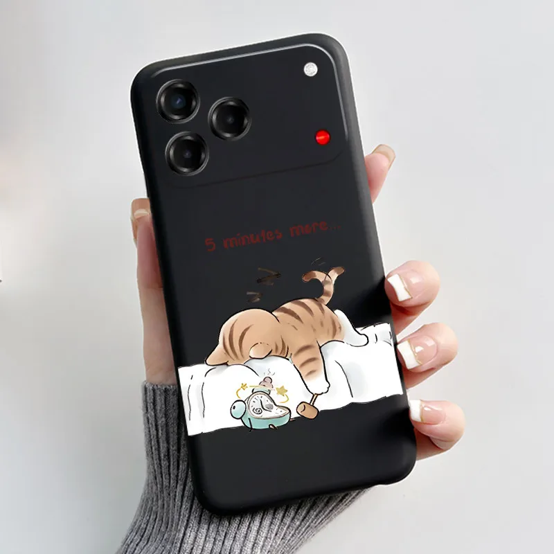 Luxury Cute Love Rabbit Black Silicone Soft Phone Case Cover
