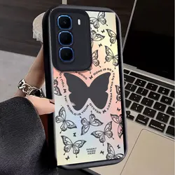 Butterfly Pattern Shockproof Silicone Protective Case for Infinix Hot 60 Pro (HFTYJTHD001)