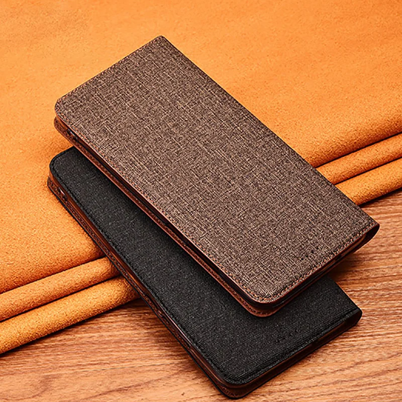 

Pure Color Cotton Leather Case for Motorola Moto One 5G G31 G41 G51 G71 G200 Moto Edge X30 S30 Magnetic Flip Cover Protective