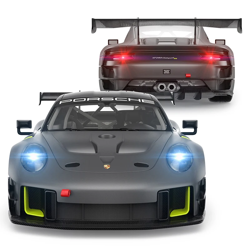 Rastar 1:14 Porsche 911 GT2 RS Clubsport 25 Supercars 4.8V 600mAh Battery 2.4G Remote Control Car Toys Model For Adults 4