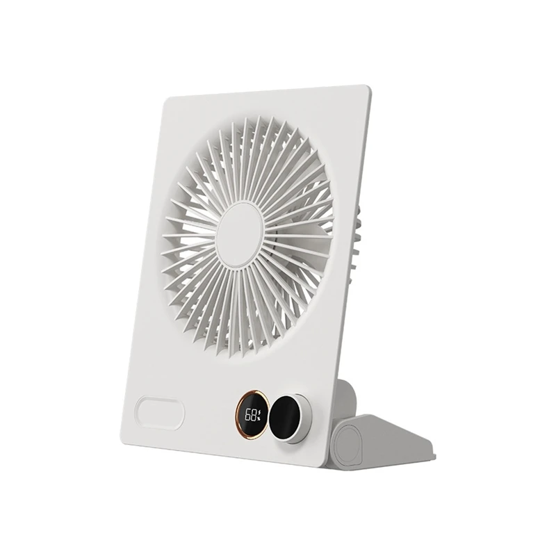 

SANQ Small Desk Fan Quiet Table Fan USB Rechargeable Cooling Fan Powerful Wind Fan Office Home Indoor Outdoor Ventilator