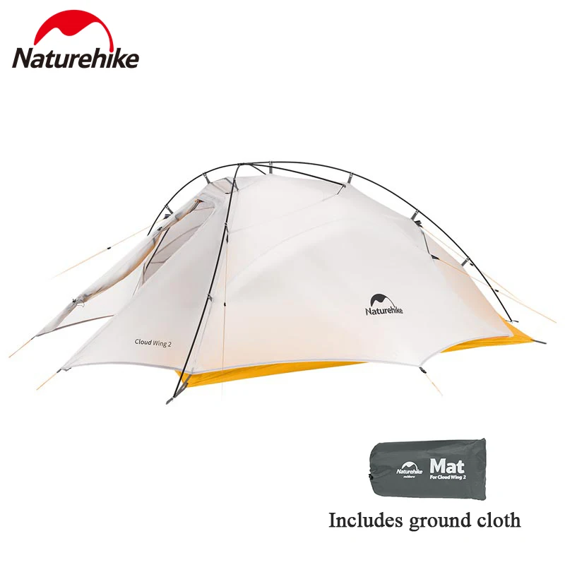 

Naturehike Cloud Up Wings Ultralight 2 Person Tent Portable Waterproof 10D Outdoor Hiking Travel Beach Fishing Camping Tent