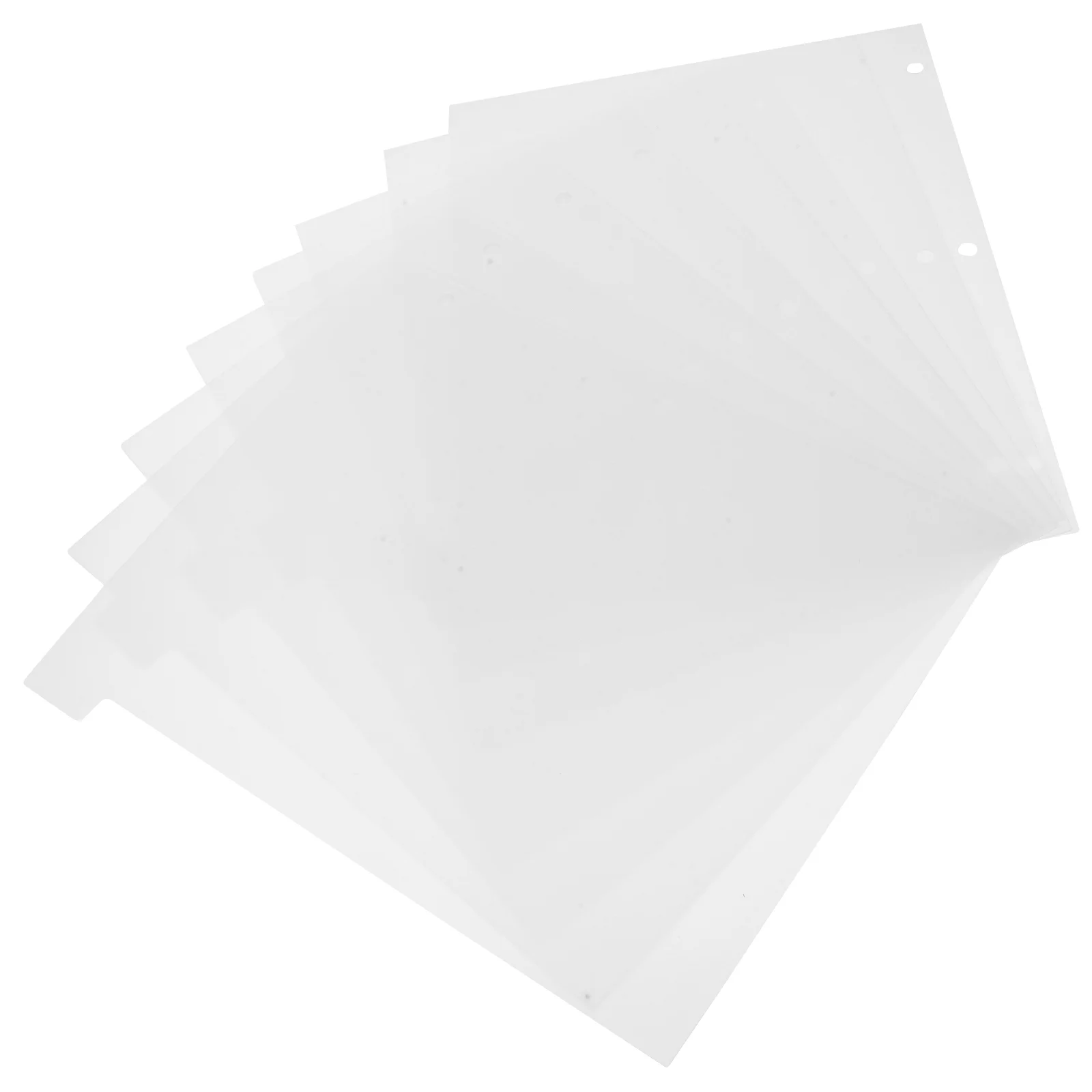 

8 Sheets Page Dividers Binder Book Dividers Detachable Binder Divider Tabs Binder Dividers