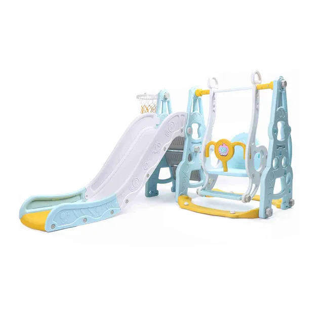 Indoor Playground XJD 7-in-1 Toddler Slide Set, Kids Slide For
