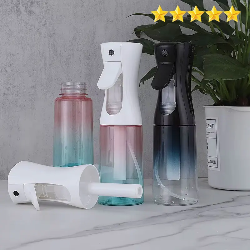 Hairdressing Spray Bottle High Pressure Continuous Gradient Pp
