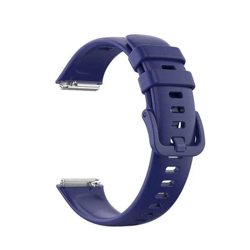 Silicone Sport Watchband - Soft TPU Replacement Bracelet Strap