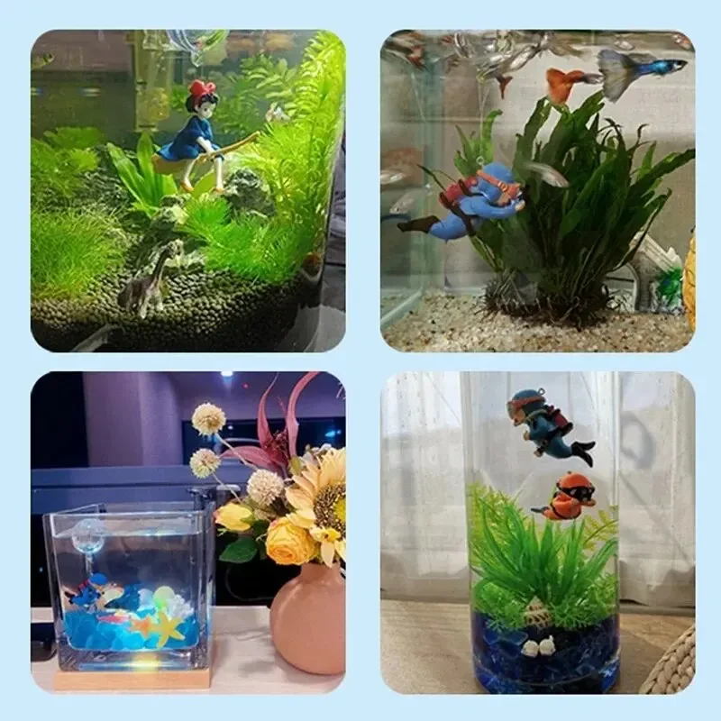 Fish Tank Diver Ornament 6