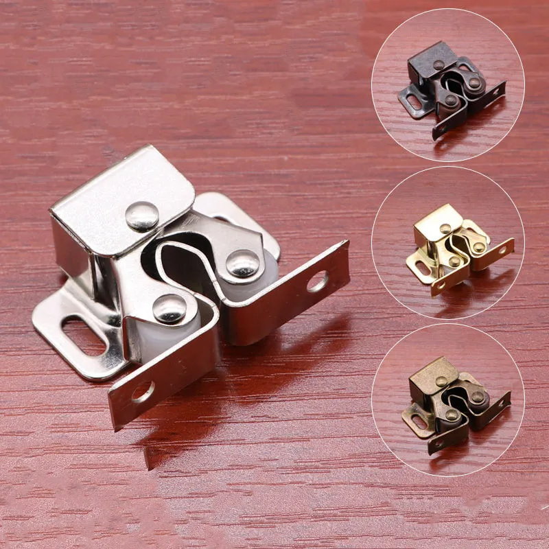 Mini Touch Latch Automatic Spring Push Catch Bounce Lock For Cabinet  Cupboard Doors Furniture Hardware Accessories - AliExpress