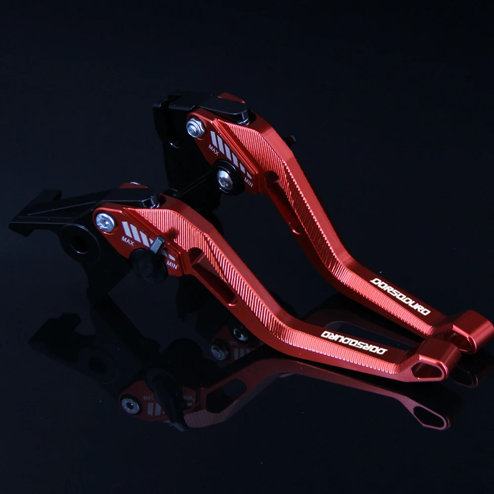 

3D Rhombus Hollow Design Patent Adjustable Motorcycle CNC Brake Clutch Levers For Aprilia DORSODURO 900 2017 2018