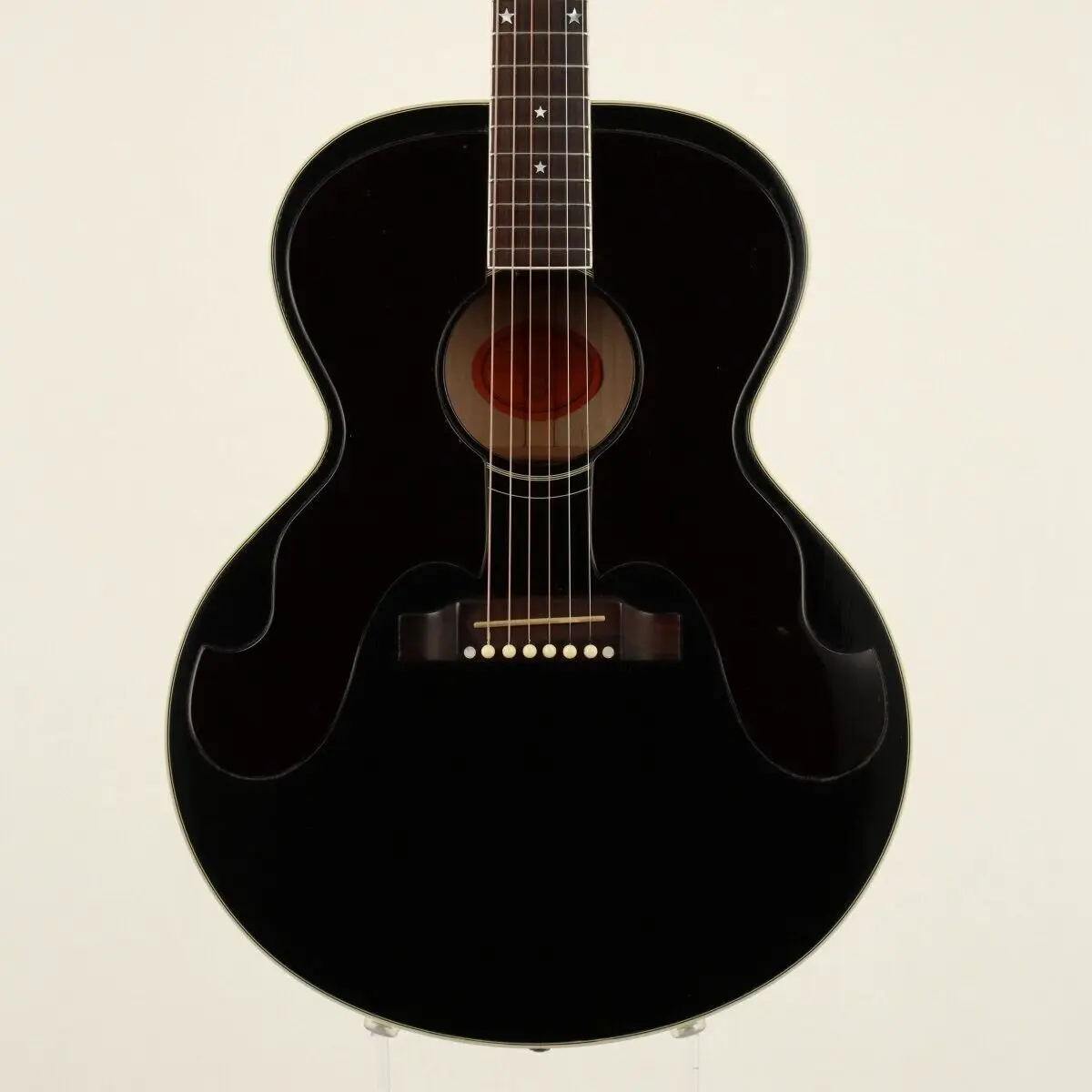 

J-180 Everly Brothers Ebony 1999 Spruce Maple Rosewood Acoustic Guitar